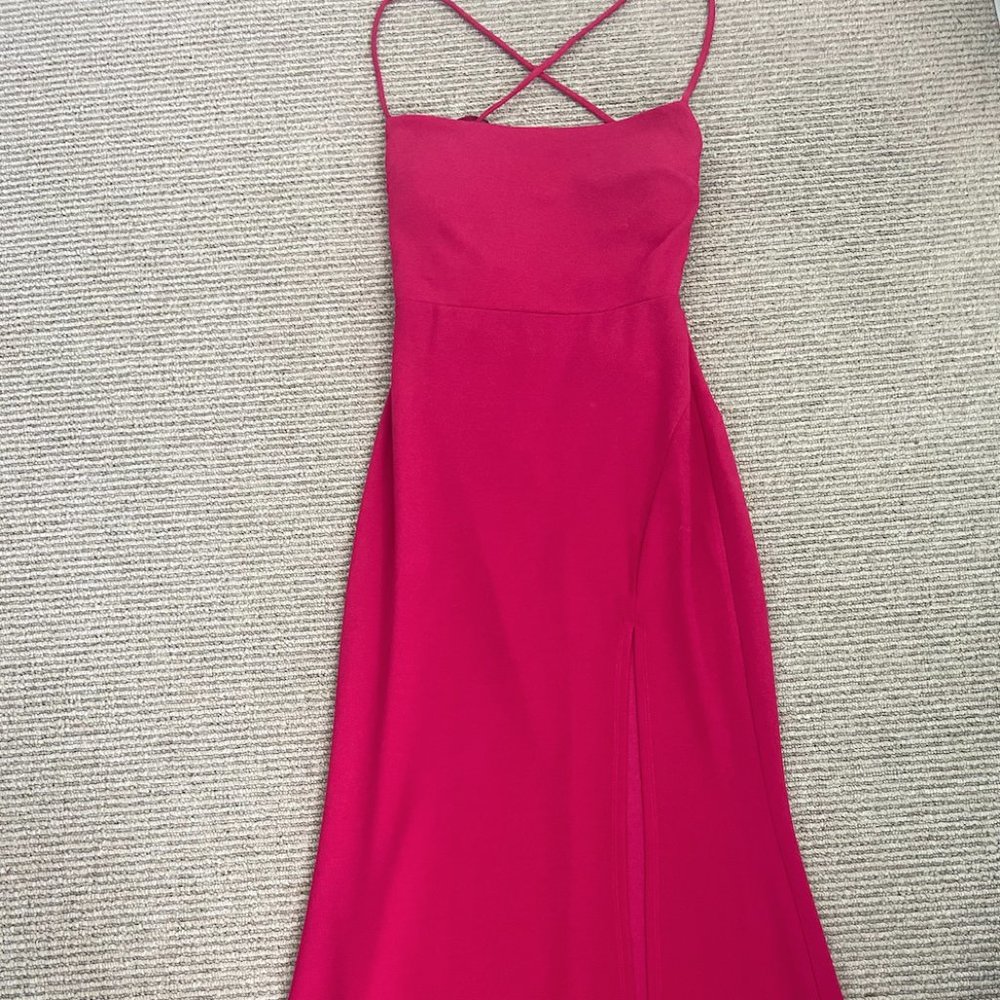 Dark Pink Windsor Prom Dress